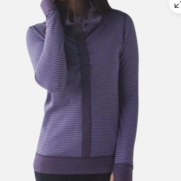 Lululemon Reversible Cowl Neck Sweatshirt - Picture 1 of 9